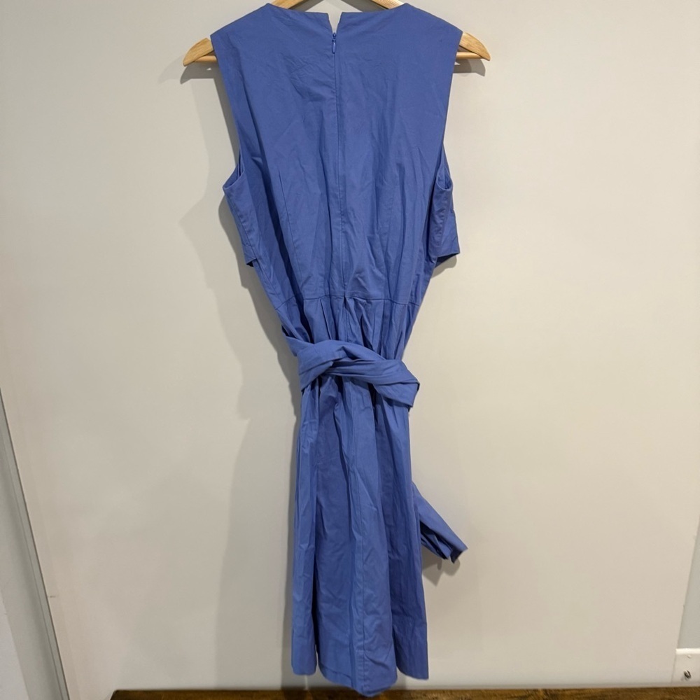 NWT JCrew V-neck wrap midi dress - Picture 6 of 9